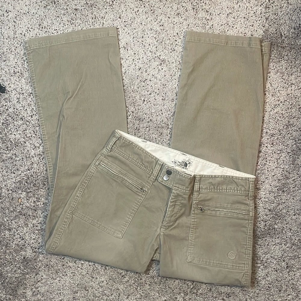 The North Face A5 Series Tan Corduroy‎ Bootcut Pants Size 10